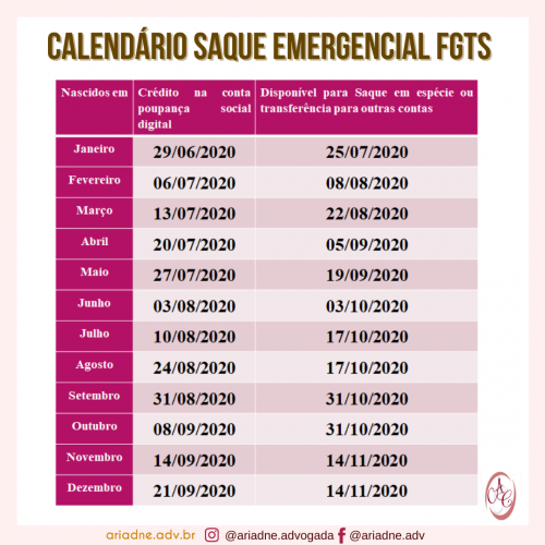 CALENDARIOFGTS